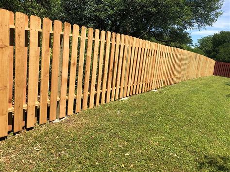 metal shadow box fence|residential shadow box fence.